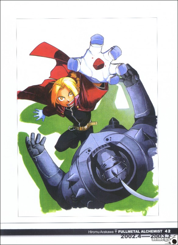 Otaku Gallery  / Art Books / Full Metal Alchemist - Artbook / 035.jpg